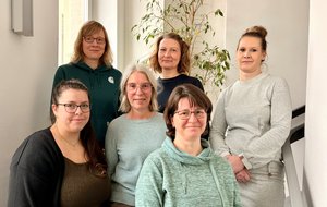 Dieses Bild zeigt das Team der Suchtberatung- und Behandlungsstation der DIakonie Marienberg